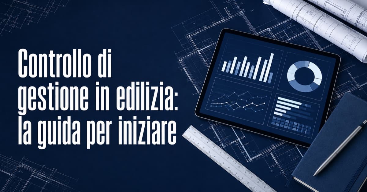 Controllo di gestione in edilizia: guida