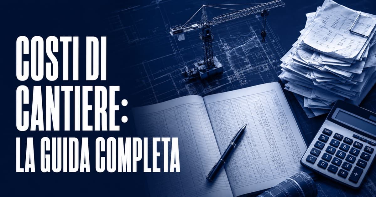 Costi di cantiere: la guida completa