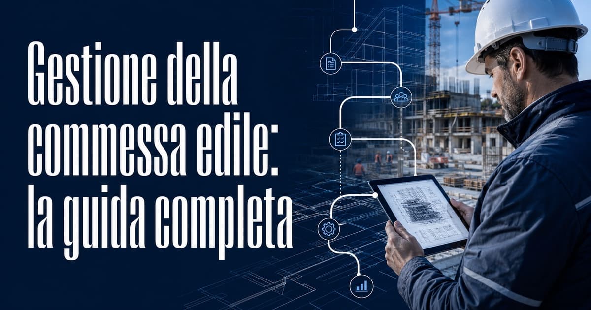 Gestione commessa edile: la guida