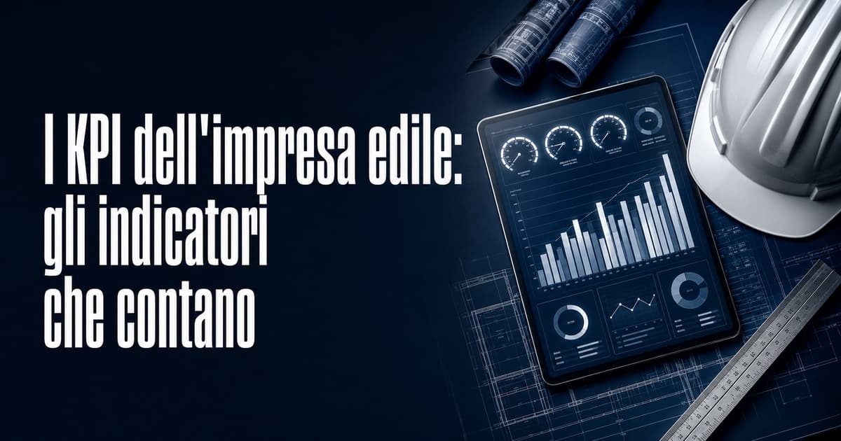 KPI impresa edile: gli indicatori chiave