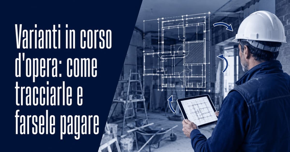 Varianti in corso d'opera: la guida