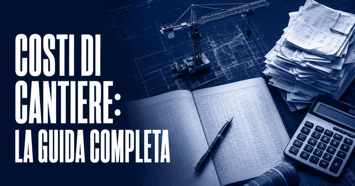 Costi di cantiere: la guida completa